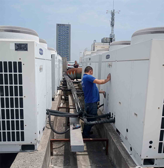 蒙城中央空调制热和不制冷系统维修方法